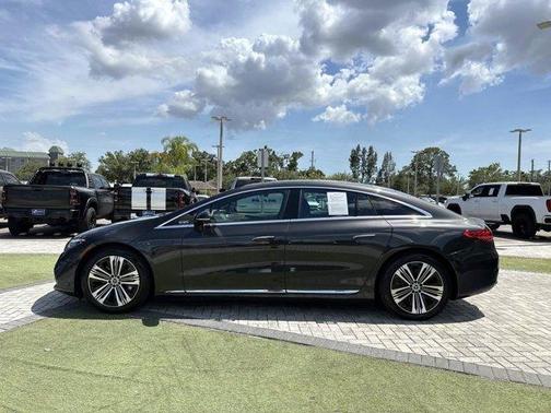 Graphite Gray Metallic 2023 Mercedes-Benz EQS 450 Base 4MATIC