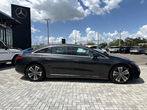 Gray 2023 Mercedes-Benz EQS 450 Base 4MATIC