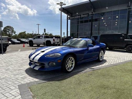 Viper Blue 1996 Dodge Viper GTS