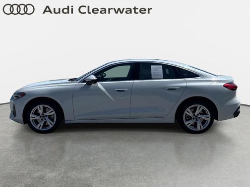 Glacier White Metallic 2025 Audi A5 2.0T quattro Premium