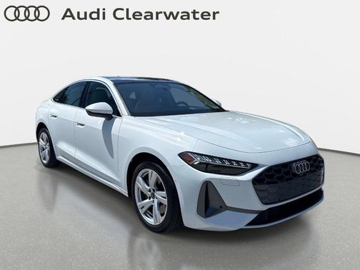 Glacier White Metallic 2025 Audi A5 2.0T quattro Premium
