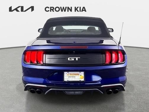 Blue 2019 Ford Mustang GT Premium