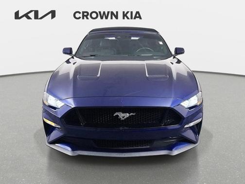 Blue 2019 Ford Mustang GT Premium