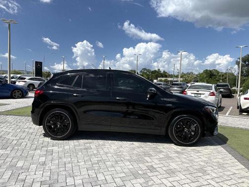 Black 2025 Mercedes-Benz AMG GLA 35 Base