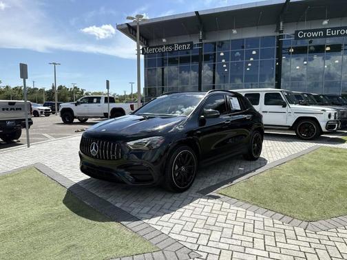 Black 2025 Mercedes-Benz AMG GLA 35 Base