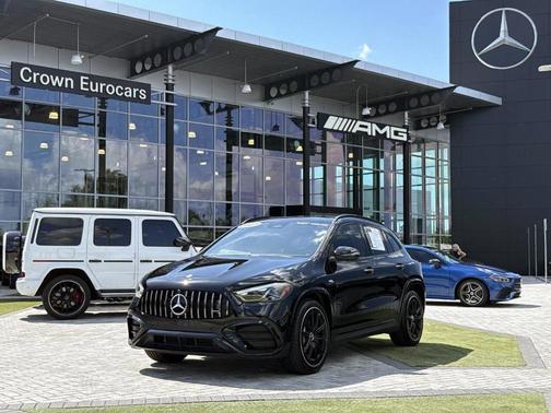 Black 2025 Mercedes-Benz AMG GLA 35 Base