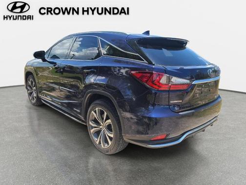 Red 2021 Lexus RX 450h Base