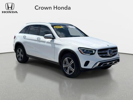 White 2021 Mercedes-Benz GLC 300 Base