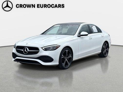 Polar White 2023 Mercedes-Benz C-Class C 300