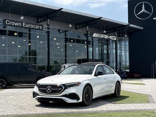 White 2026 Mercedes-Benz E-Class E 350 4MATIC