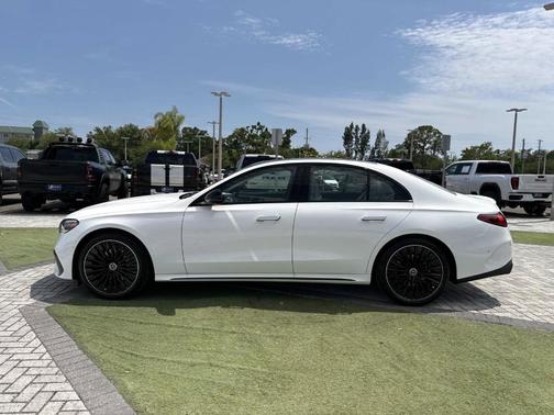 White 2026 Mercedes-Benz E-Class E 350 4MATIC