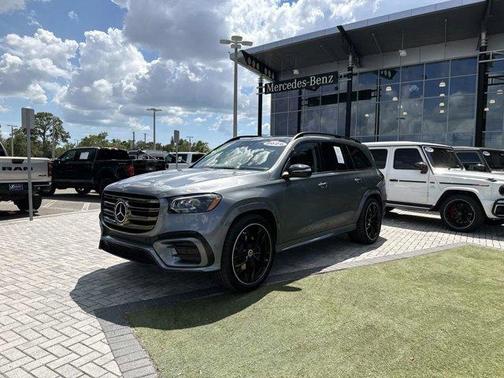 Gray 2026 Mercedes-Benz GLS 450 4MATIC