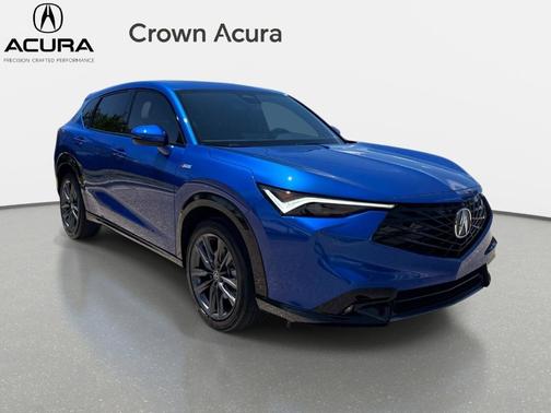 Blue 2025 Acura ADX A-Spec