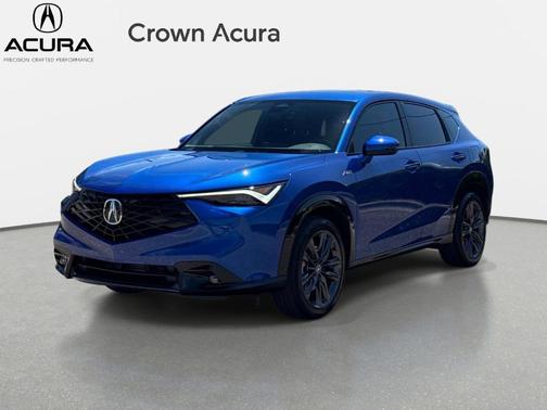 Blue 2025 Acura ADX A-Spec