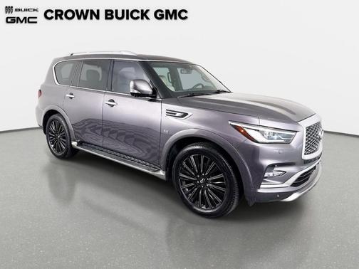 Gray 2020 INFINITI QX80 Limited
