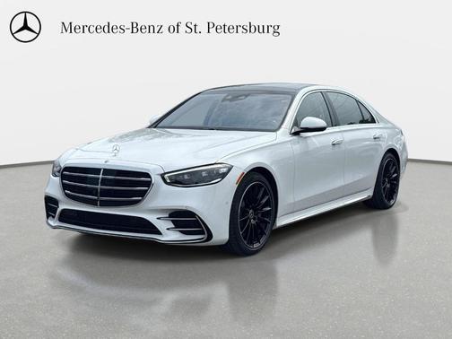 White 2026 Mercedes-Benz S-Class S 500 4MATIC