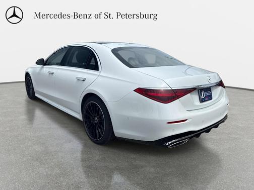 White 2026 Mercedes-Benz S-Class S 500 4MATIC