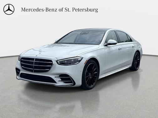 White 2026 Mercedes-Benz S-Class S 500 4MATIC