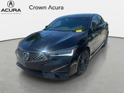 Black 2022 Acura ILX Premium & A-SPEC Packages