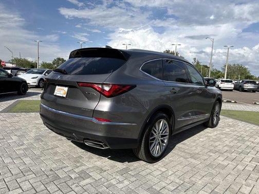 Liquid Carbon Metallic 2024 Acura MDX Advance