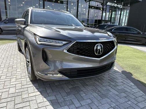 Liquid Carbon Metallic 2024 Acura MDX Advance