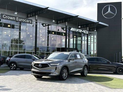 Liquid Carbon Metallic 2024 Acura MDX Advance