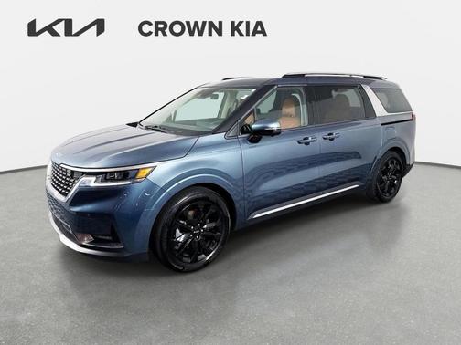 Blue 2023 Kia Carnival SX