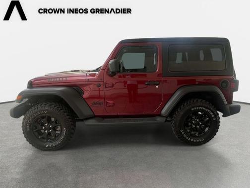 Red 2021 Jeep Wrangler Sport