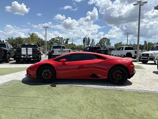 Red 2021 Lamborghini Huracan EVO Base