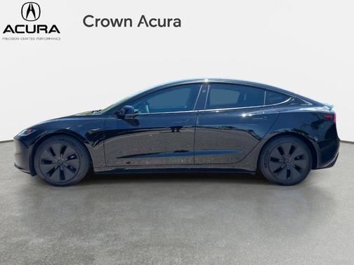 Black 2024 Tesla Model 3 Long Range