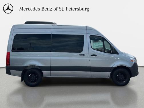 Silver 2025 Mercedes-Benz Sprinter 2500 144 WB Standard Roof Passenger
