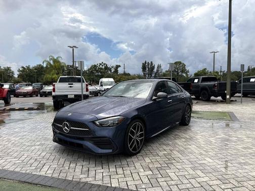 Blue 2026 Mercedes-Benz C-Class C 300