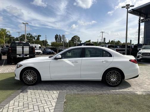 White 2026 Mercedes-Benz C-Class C 300 4MATIC