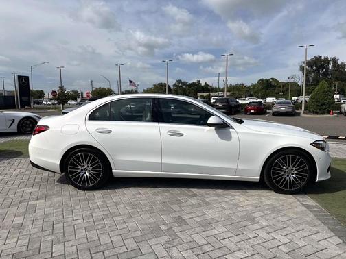 White 2026 Mercedes-Benz C-Class C 300 4MATIC