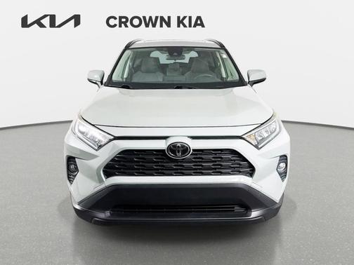 Gray 2019 Toyota RAV4 XLE