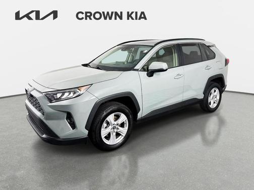 Gray 2019 Toyota RAV4 XLE