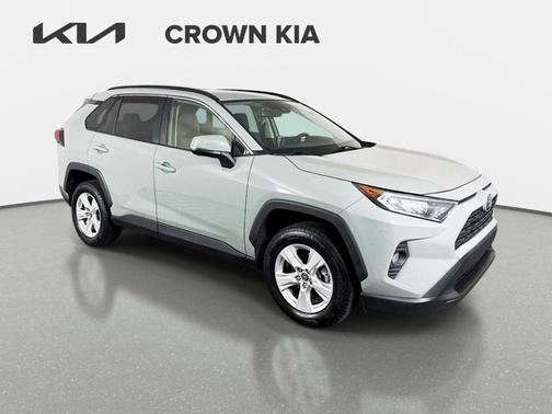 Gray 2019 Toyota RAV4 XLE