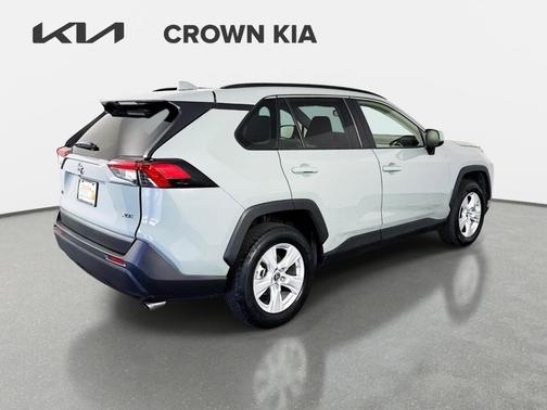 Gray 2019 Toyota RAV4 XLE