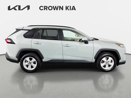 Gray 2019 Toyota RAV4 XLE