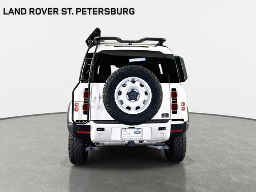 Santorini Black 2024 Land Rover Defender P300
