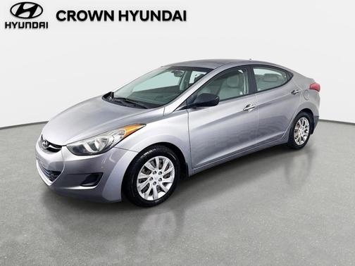 Titanium Gray Metallic 2012 Hyundai ELANTRA GLS