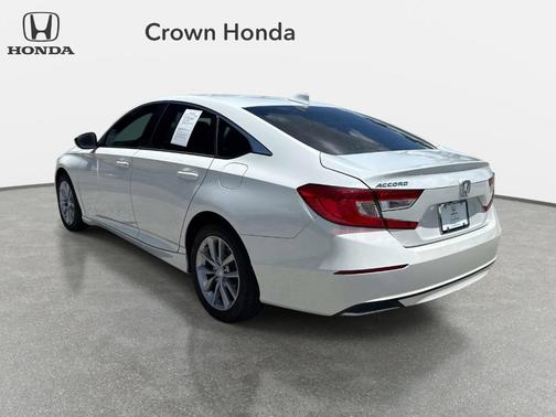White 2021 Honda Accord LX 1.5T