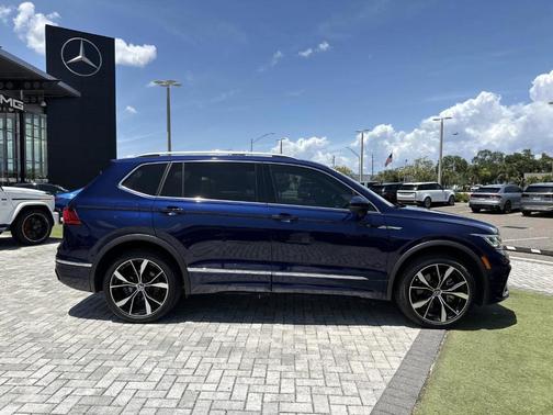 Atlantic Blue 2024 Volkswagen Tiguan 2.0T SEL R-Line