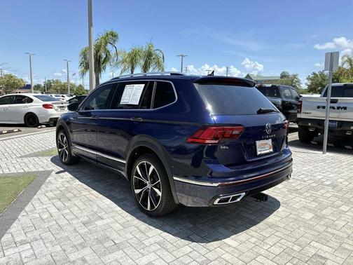 Atlantic Blue 2024 Volkswagen Tiguan 2.0T SEL R-Line