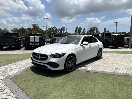 White 2026 Mercedes-Benz C-Class C 300
