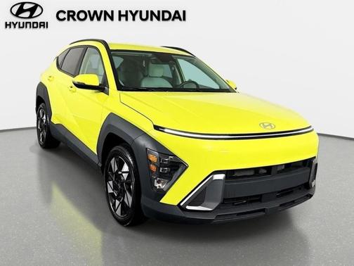 Yellow 2024 Hyundai KONA SEL