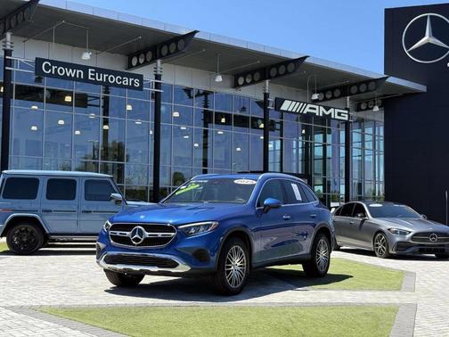 Blue 2025 Mercedes-Benz GLC 300 Base