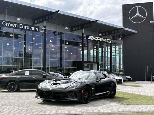 Black 2015 Dodge Viper GT
