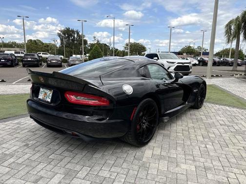 Black 2015 Dodge Viper GT