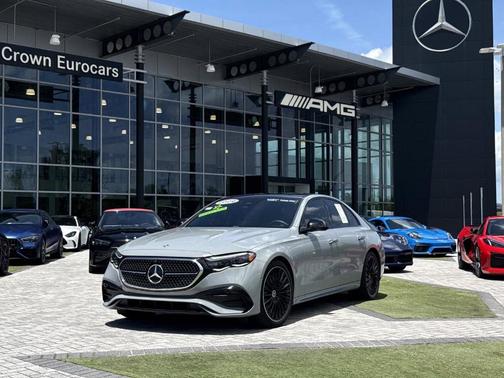Gray 2026 Mercedes-Benz E-Class E 350 4MATIC